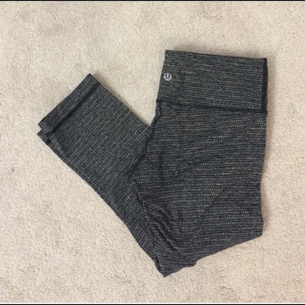 Lululemon Wunder Under Crop 🍋